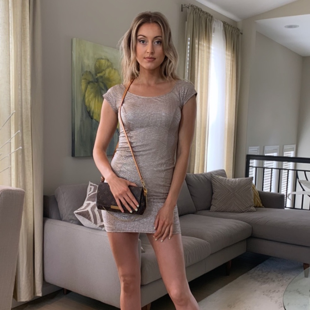 Gold Dress